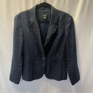 Women’s Linen Blazer 12 Slimming Mature Corpcore Clean Girl Preppy Academia Work